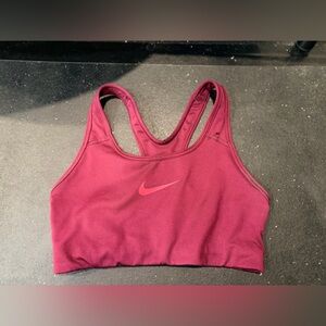 Nike racer back bra size small